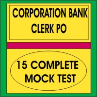 corporation bank clerk exam mock test 